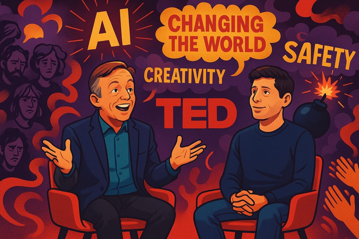 Rant: Sam Altman TED2025