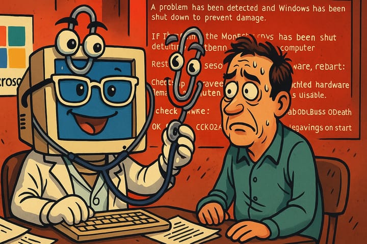 Microsoft’s New AI Doctor: Because Who Needs Real MDs When You’ve Got Clippy 2.0?